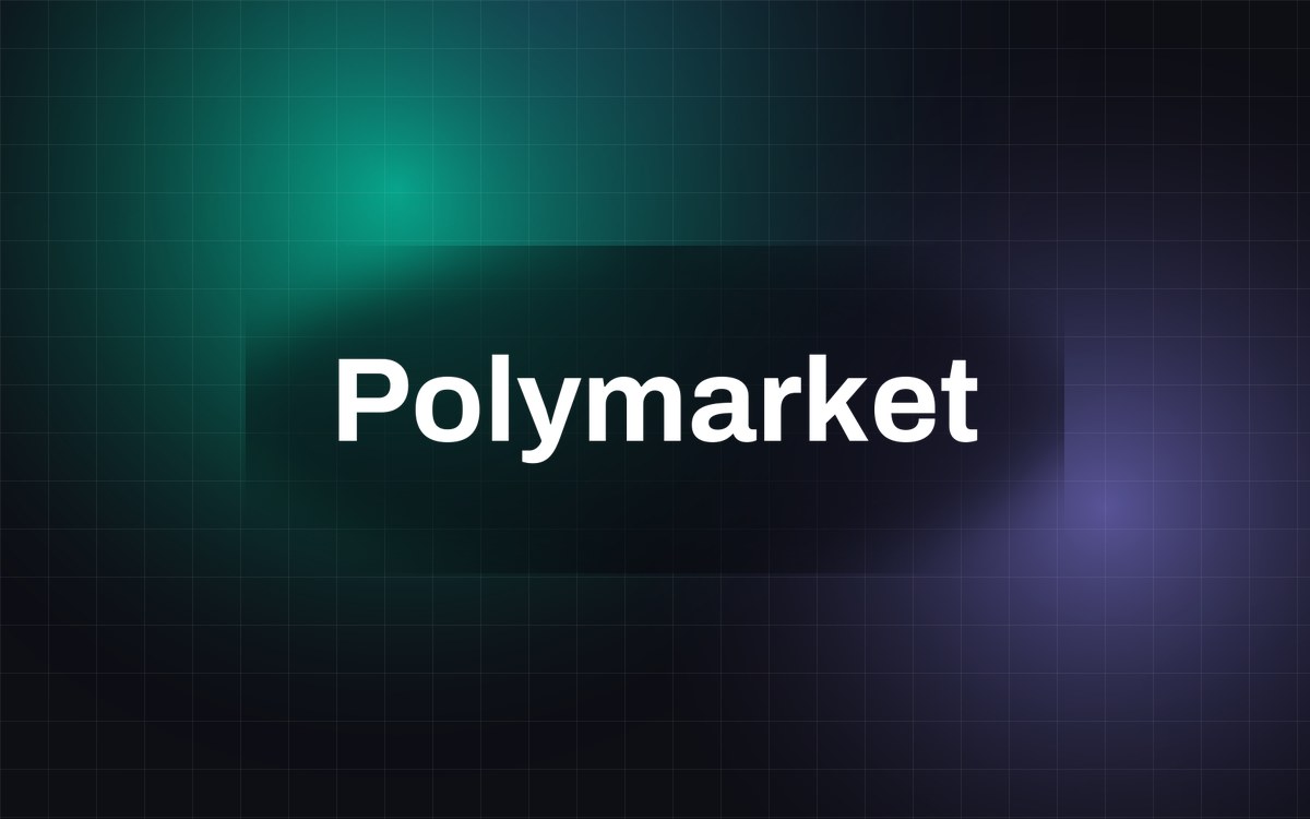 Abstract EMRGNG cover image for a story about Polymarket