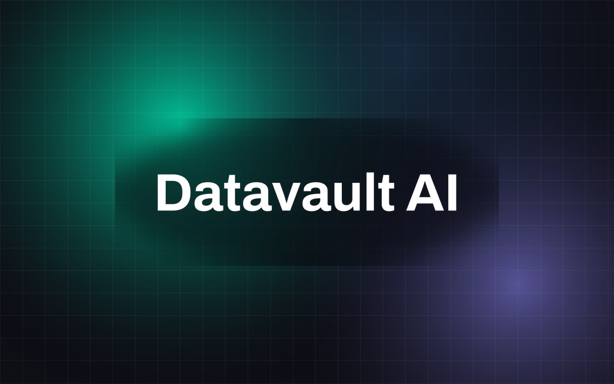 Abstract EMRGNG cover image for a story about Datavault AI