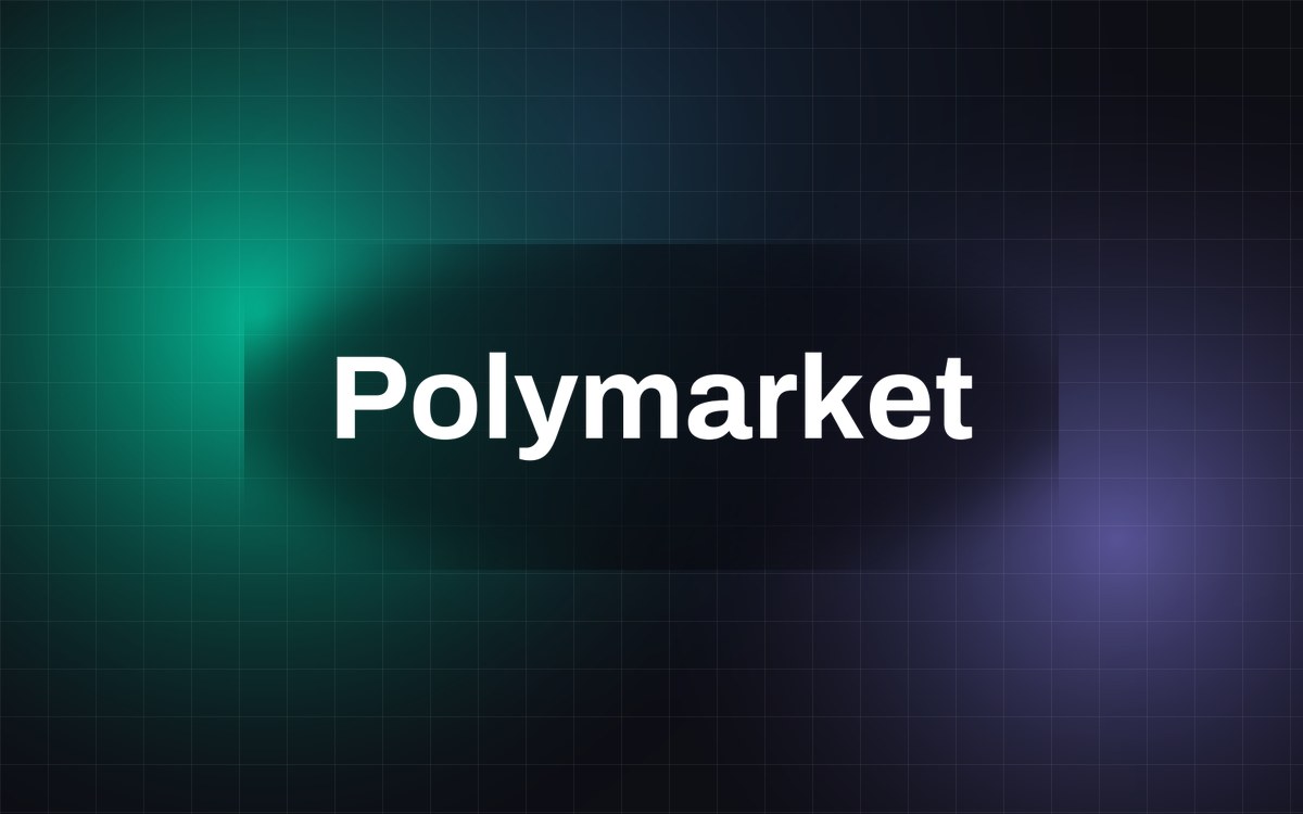 Abstract EMRGNG cover image for a story about Polymarket
